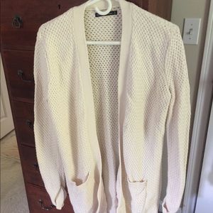 Heavy cotton cardigan